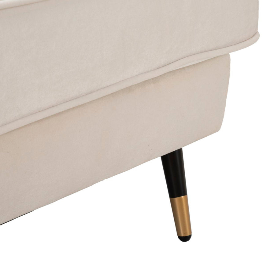 Praga velvet armchair
