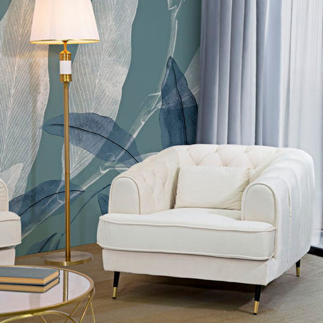 Praga velvet armchair