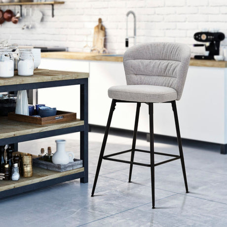 Losanna fabric bar stool