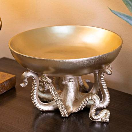 Octopus műgyanta szobor