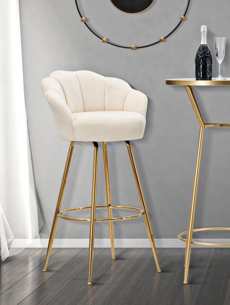 Vienna velvet bar stool