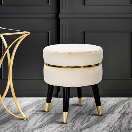 Paris velvet footrest