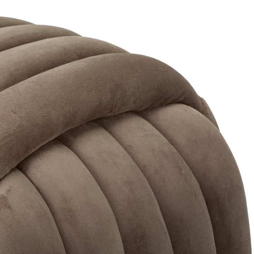 Softy velvet pouf