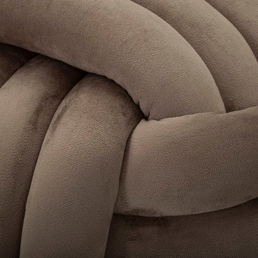 Softy velvet pouf