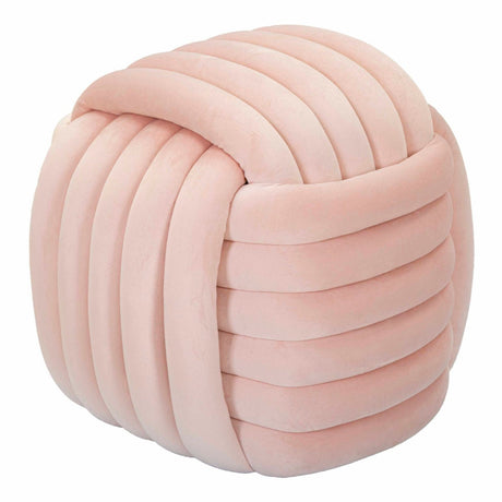 Softy velvet pouf