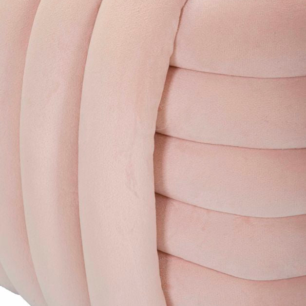 Softy velvet pouf
