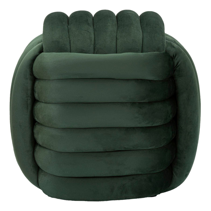 Softy velvet pouf