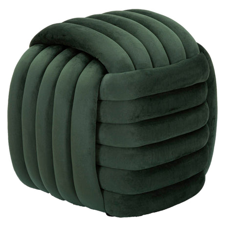 Softy velvet pouf