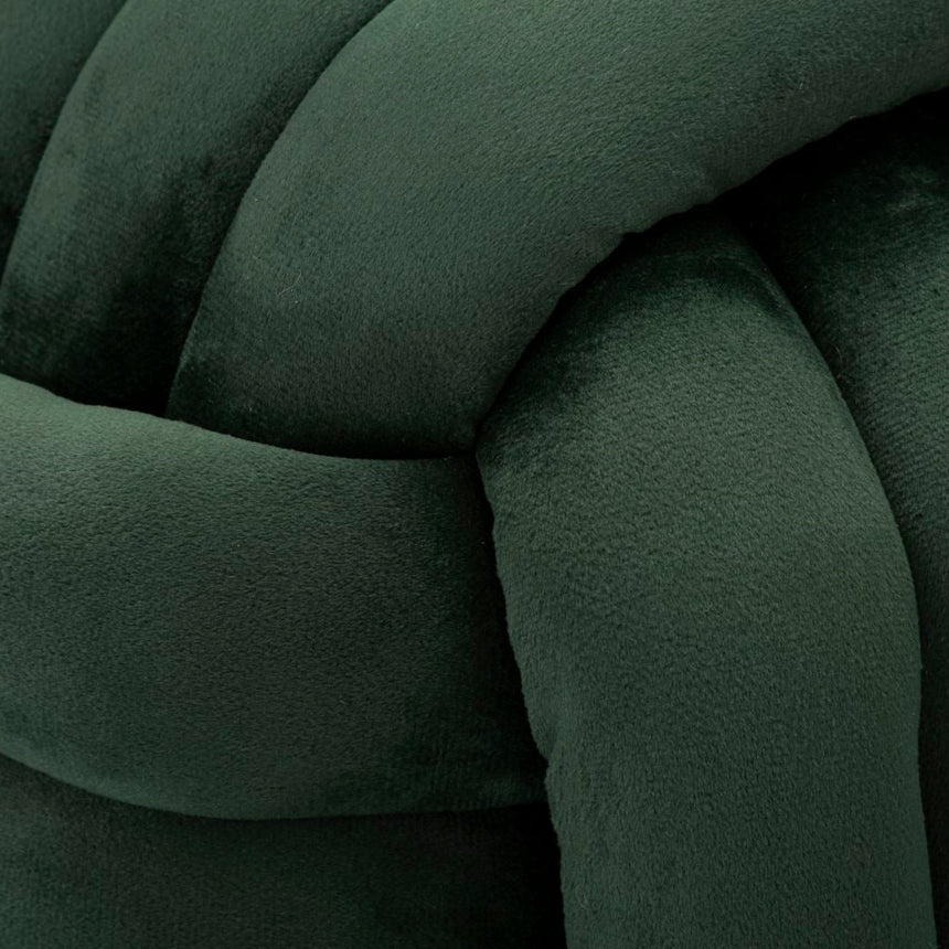 Softy velvet pouf
