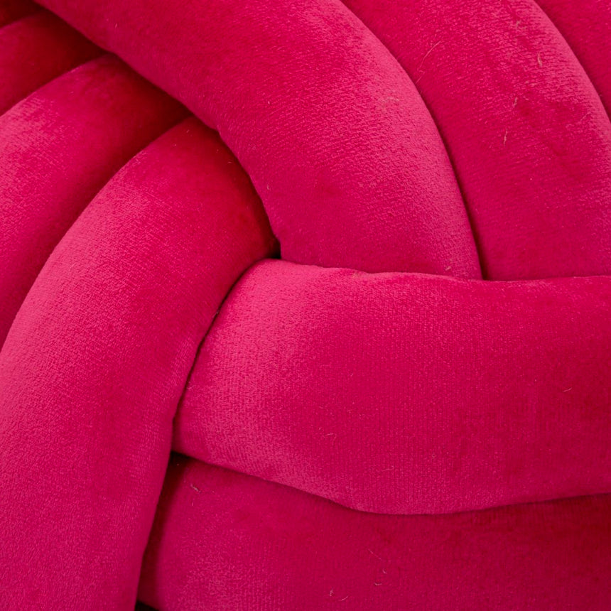 Softy velvet pouf