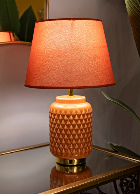 Monkey resin table lamp 34cm