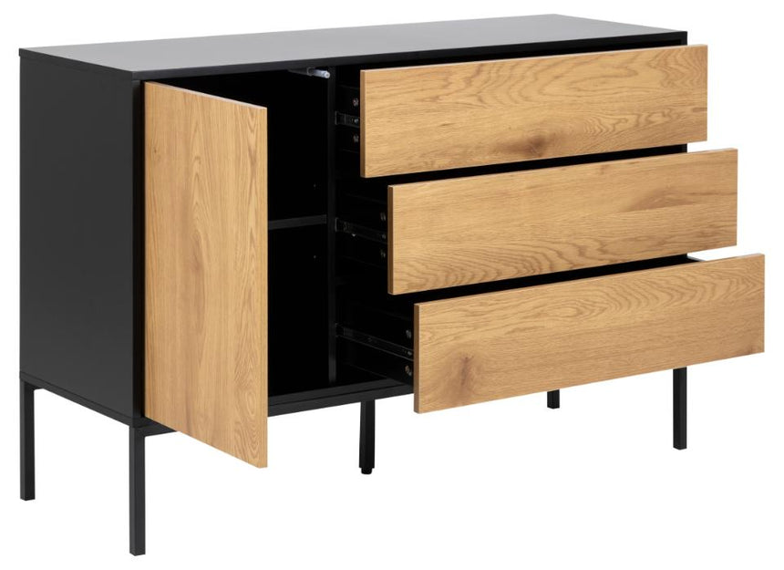 Seaford wooden chest of drawers 120x82