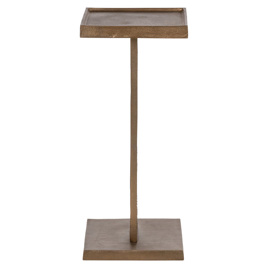 Foley lerakóasztal – Antik sárgaréz csillogás és praktikum