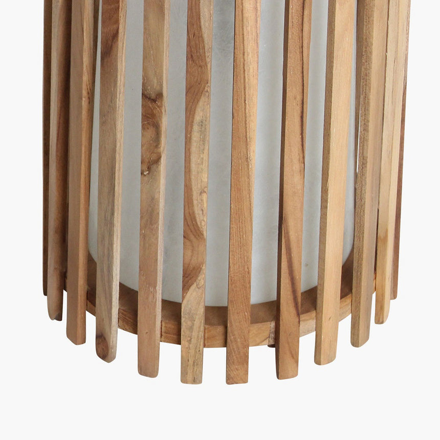 Pharos wooden floor lamp