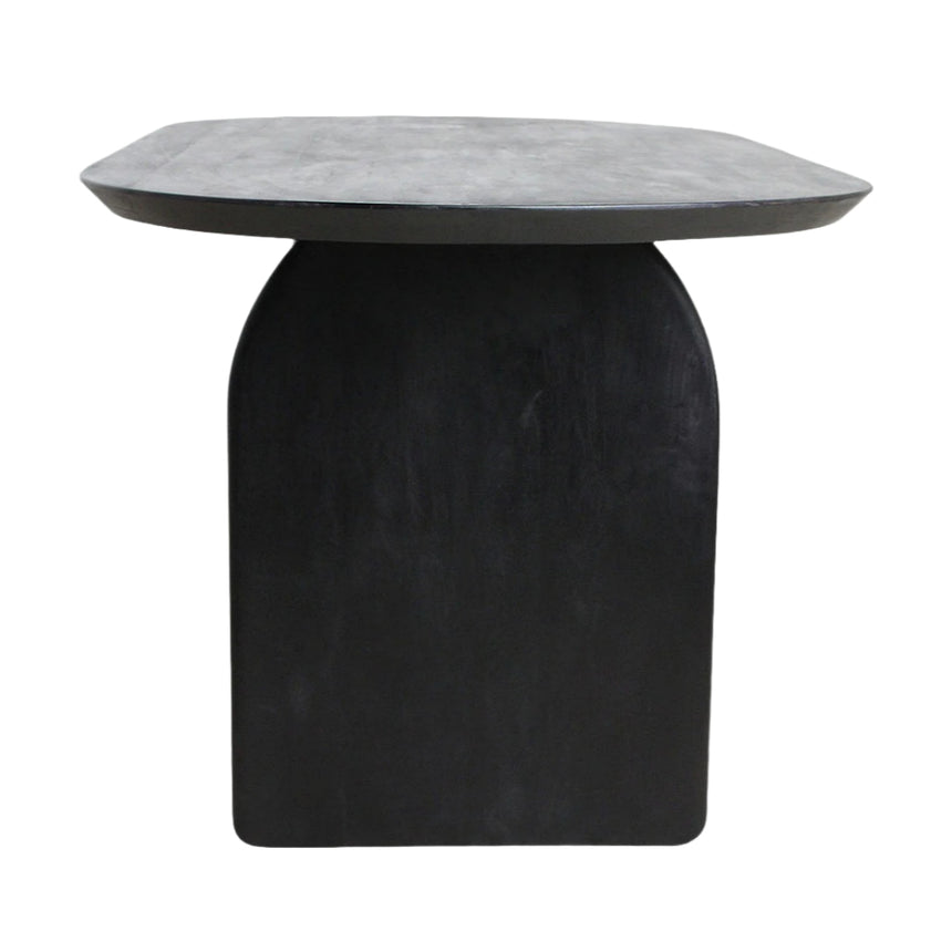 Bullnose fa étkezőasztal 180x90