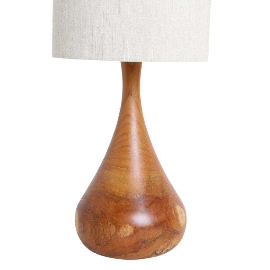 Aspen Carafe fa asztali lámpa