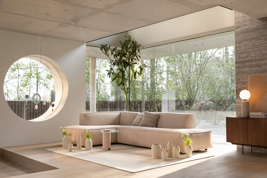 Fat Freddy balos kordbársony sarokkanapé