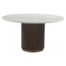 Mayfield marble dining table Ø140
