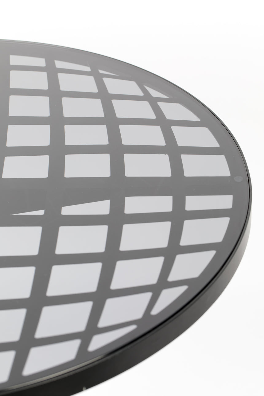 Albert glass bistro table