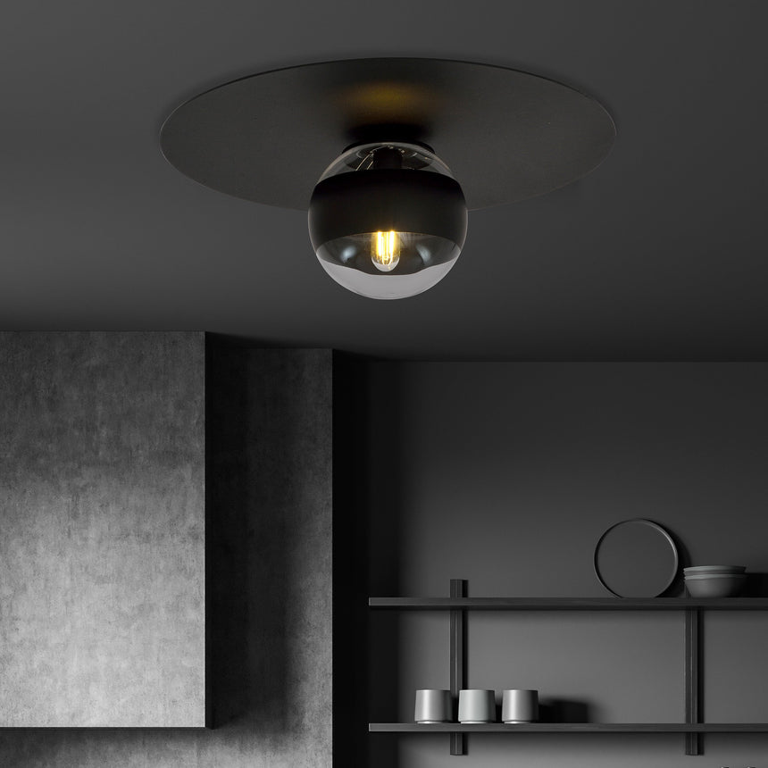 Solar 1 Stripe metal ceiling lamp