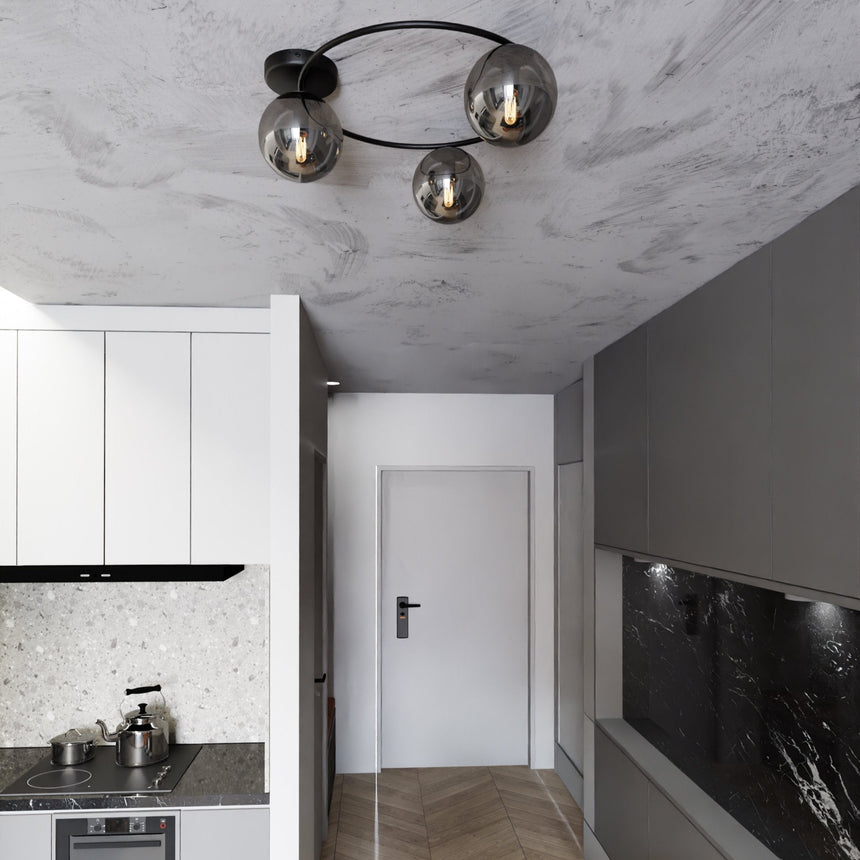 Sopra 3 metal ceiling lamp