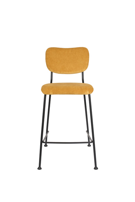 Benson corduroy low bar stool