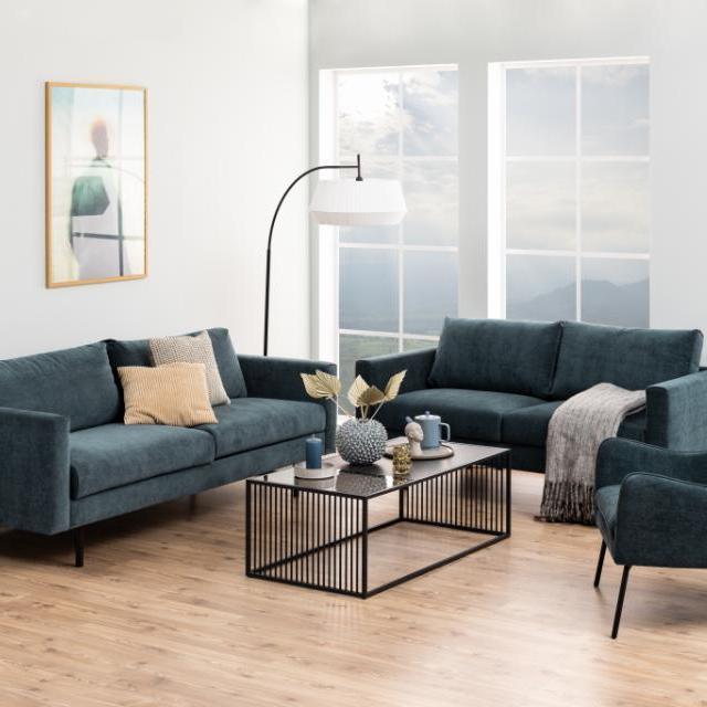 Strington fém dohányzóasztal 120x60