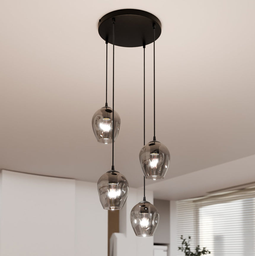 Istar 4 BL metal pendant lamp