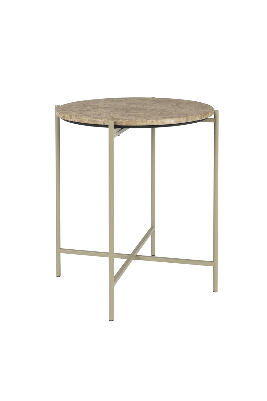 Tooz dohányzóasztal – Bézs márvány, közepes méret