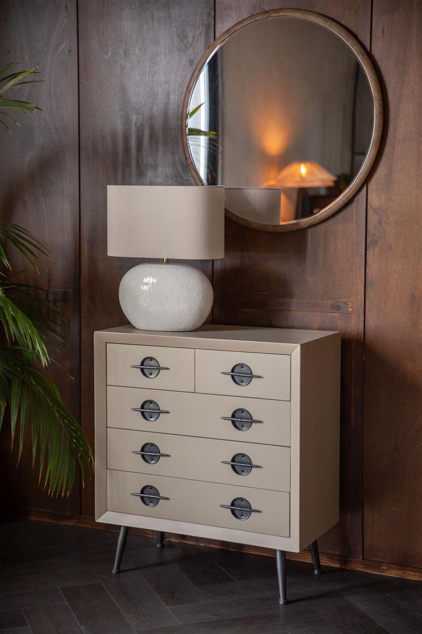 Edson wooden chest of drawers