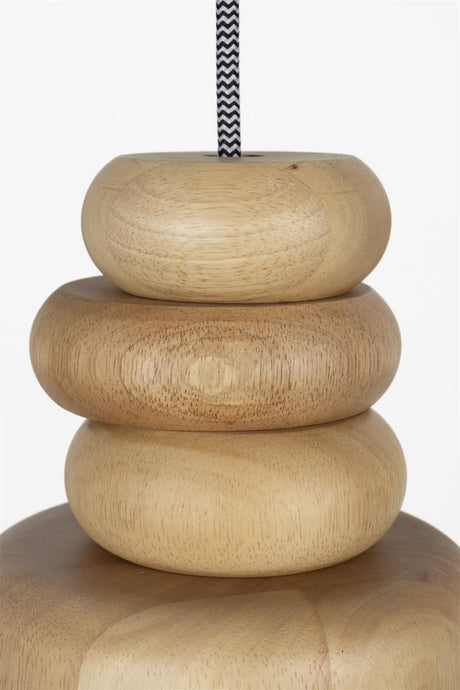 Dicky függőlámpa – Természetes fa design