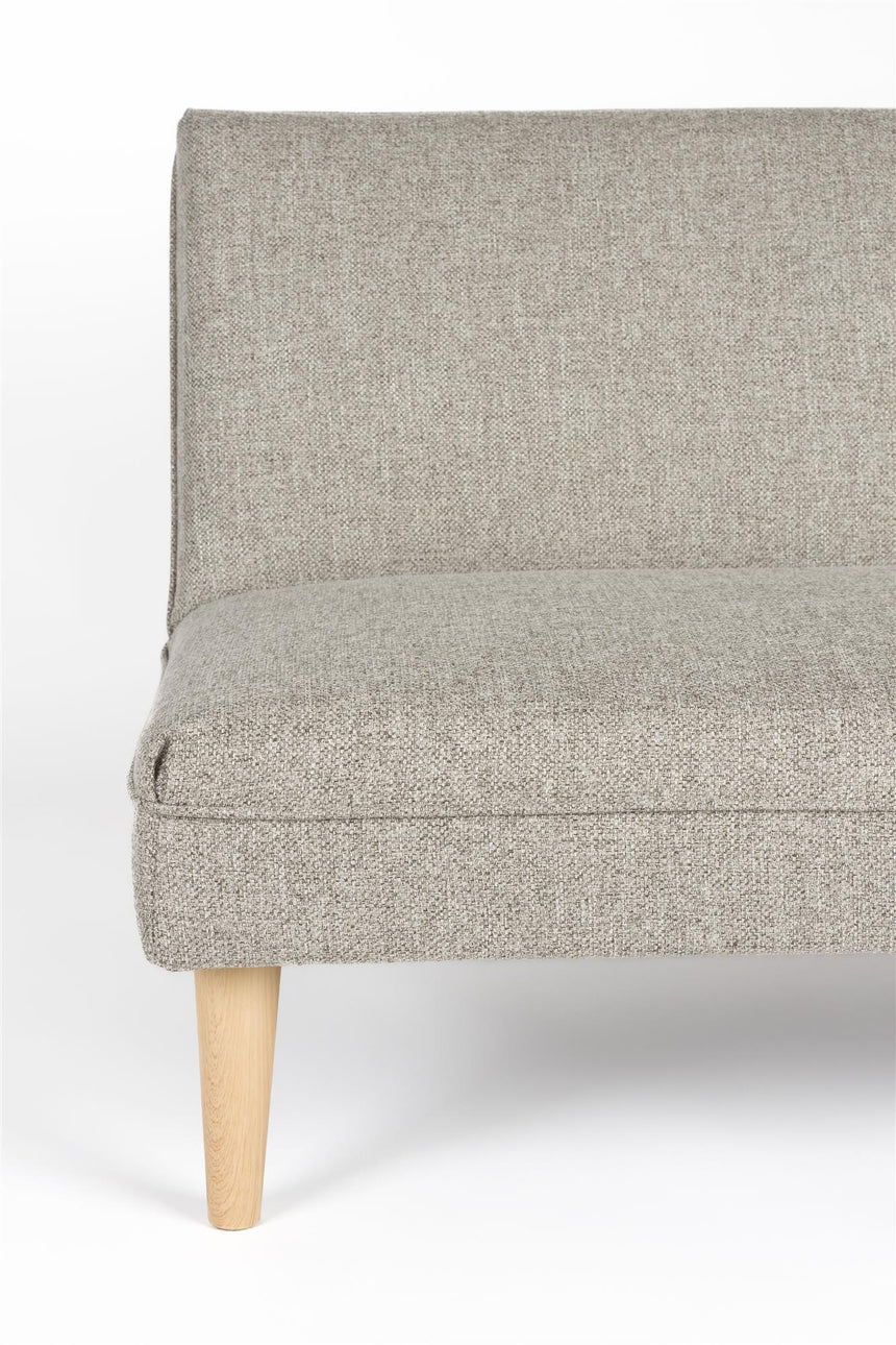 Luz kanapéágy – Skandináv stílus, fenyőfa lábakkal