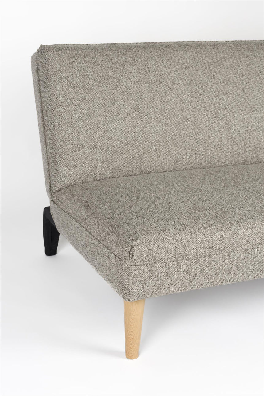 Luz kanapéágy – Skandináv stílus, fenyőfa lábakkal