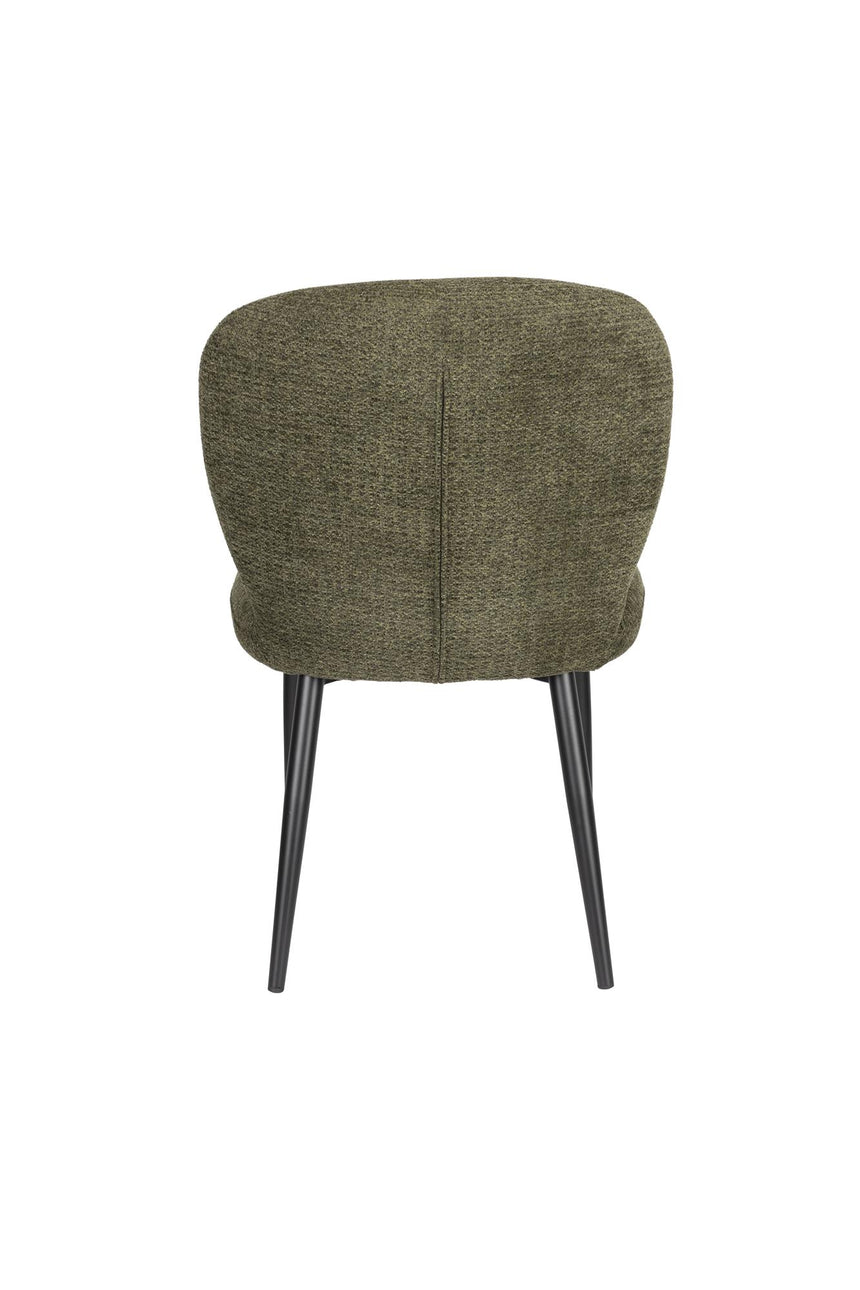 Alaz szék – Texturált kárpitozás, fekete lábakkal