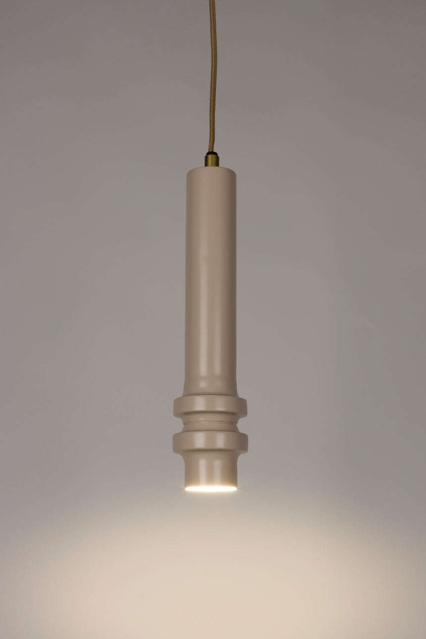 Duct metal pendant lamp Ø10