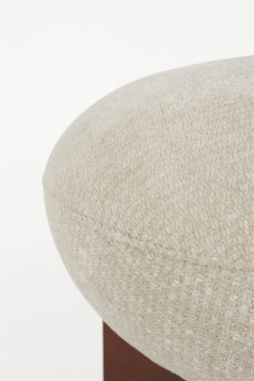 Ufo ülőke – Bézs kárpitozás, gumifa lábakkal