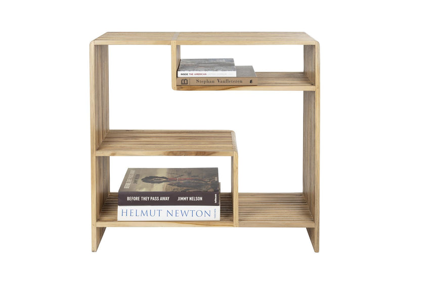 Djia konzolasztal – Natúr teakfa