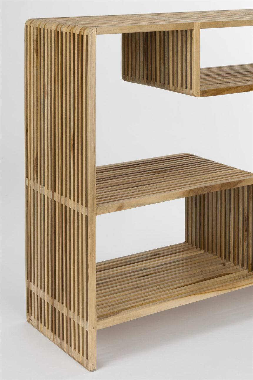 Djia konzolasztal – Natúr teakfa