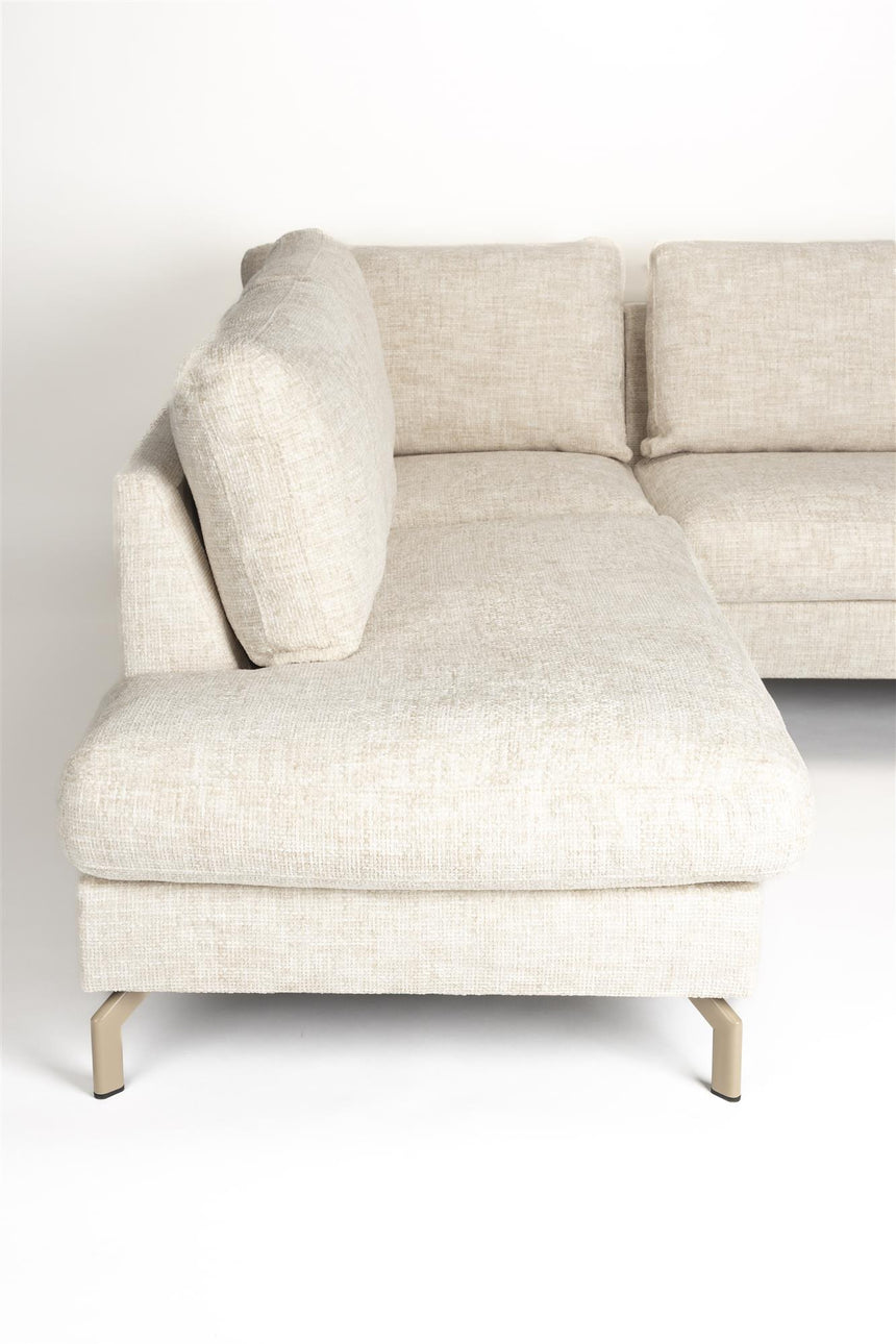 Glen sarokkanapé – Bézs kárpitozás, bal oldali kivitel