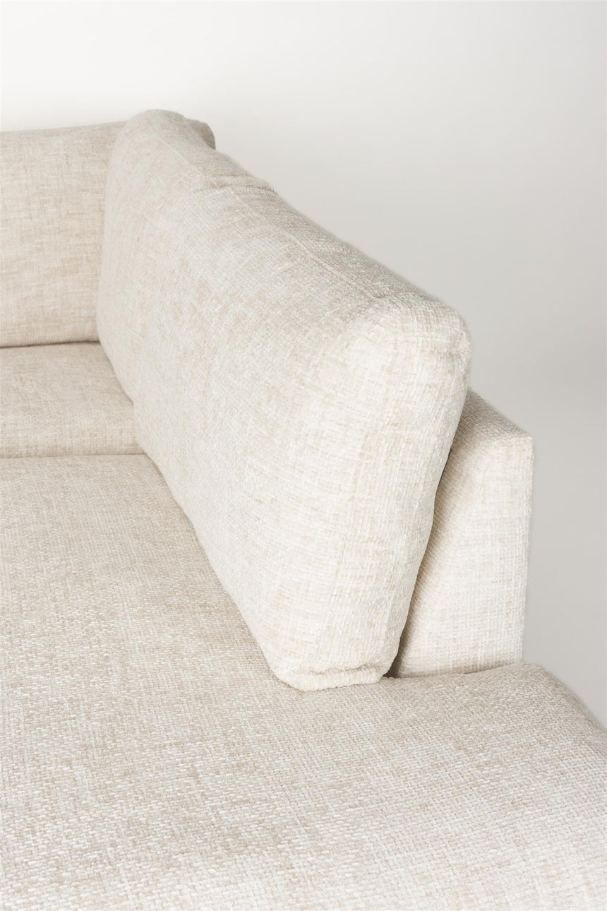 Glen sarokkanapé – Bézs kárpitozás, jobb oldali kivitel