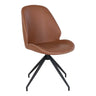 Monte Carlo textile leather swivel chair
