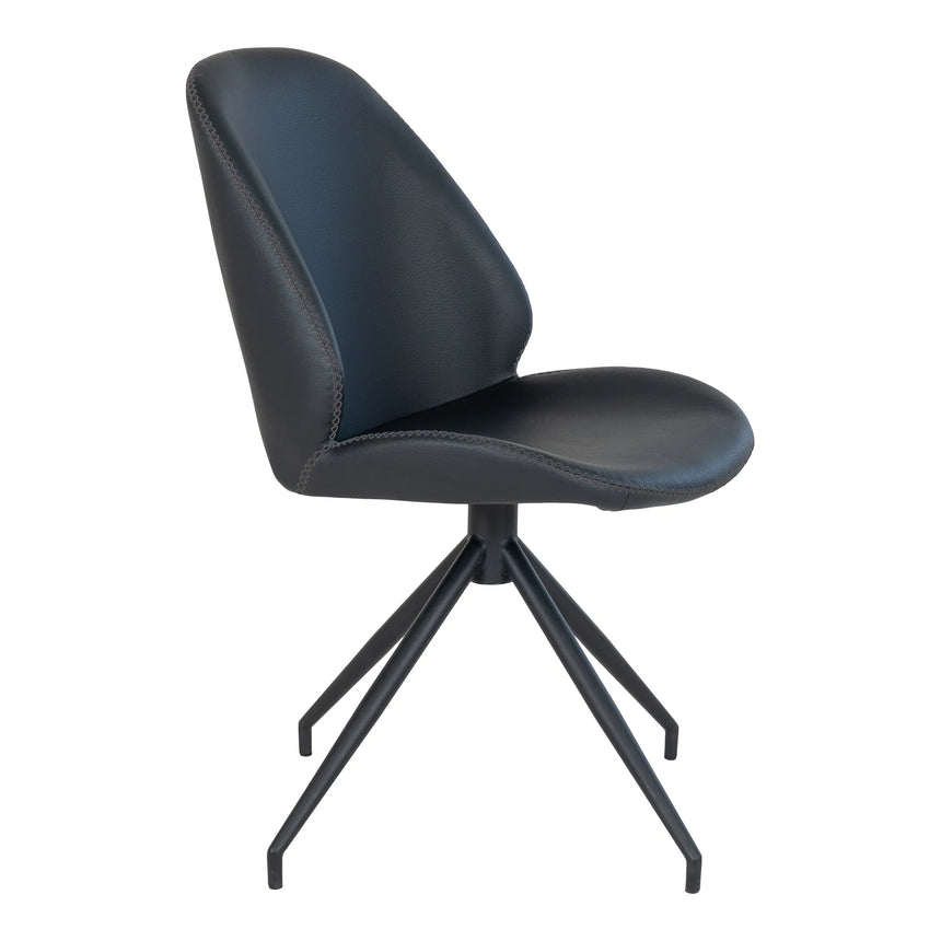 Monte Carlo textile leather swivel chair