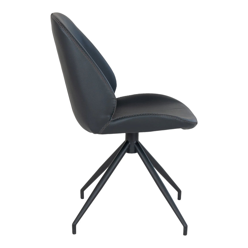 Monte Carlo textile leather swivel chair