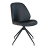 Monte Carlo textile leather swivel chair