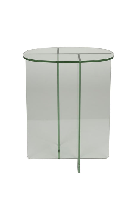 Linea üveg lerakóasztal