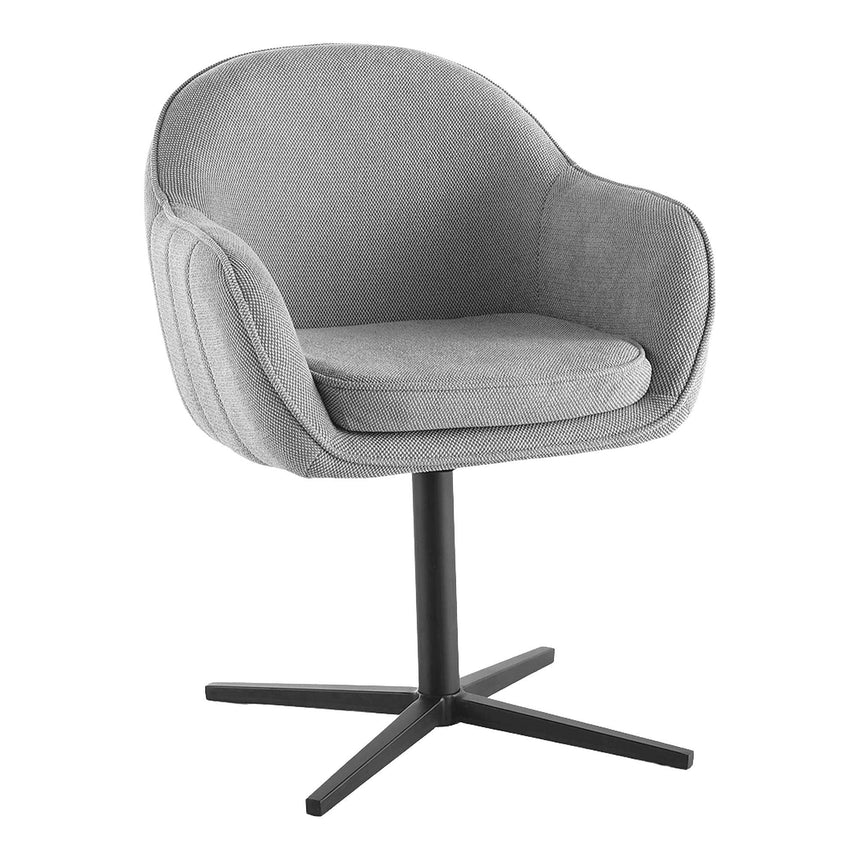 Tamera fabric swivel chair