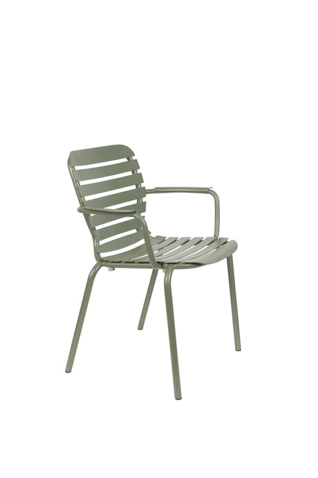 Vondel kerti garnitúra – Zöld – 6 személyes (karfás)