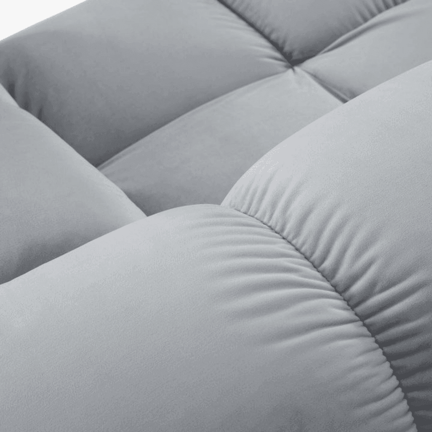 Bellis bársony sarokkanapé