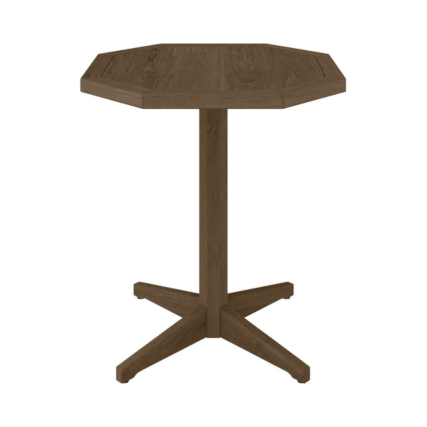 Toby Octagonal fa bisztró asztal