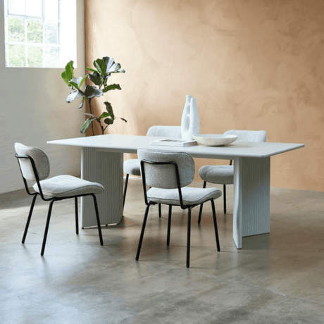 Palma wooden dining table 90x200